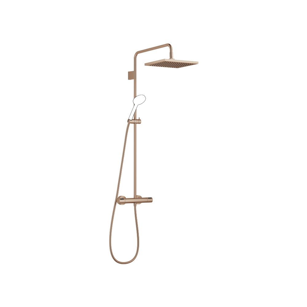 Dornbracht Showerpipe Symetrics mit Brause-Thermostat ohne Handbrause Regenbrau... DORNBRACHT-34464980-42 4099477513379 (Abb. 2)