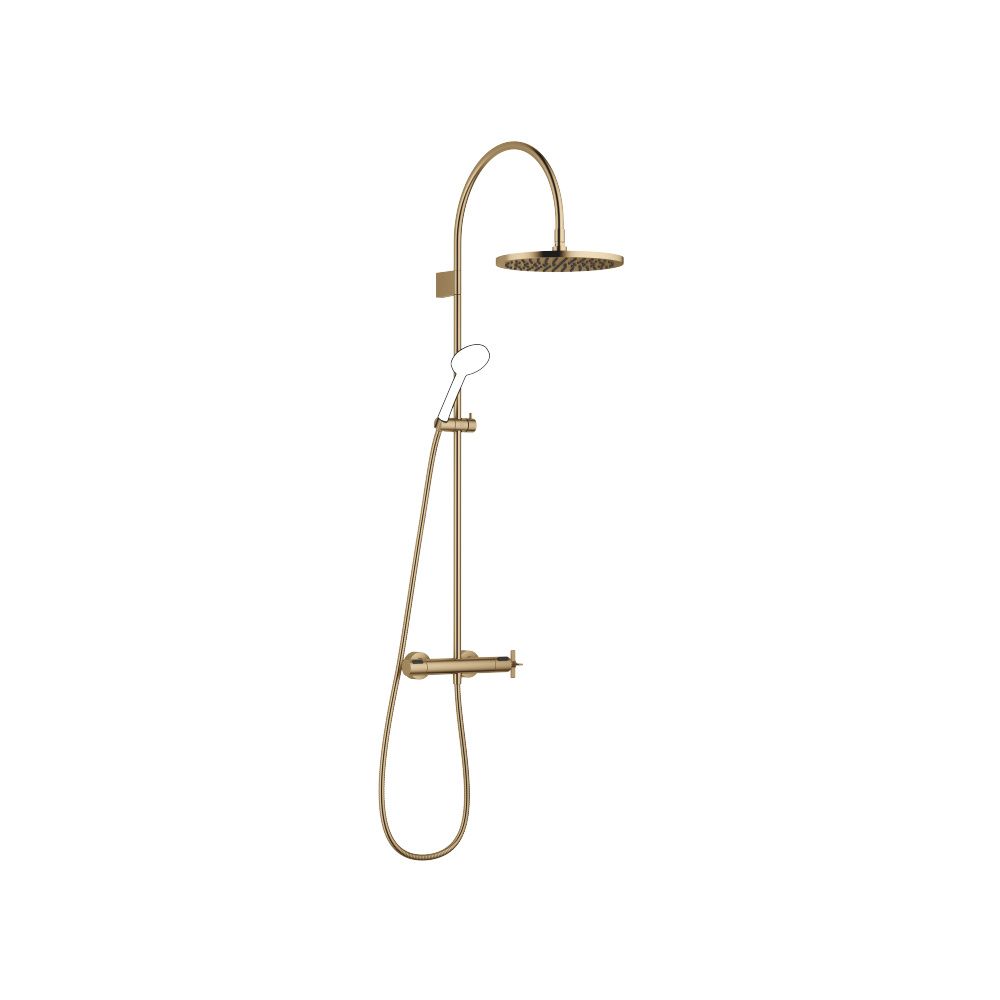 Dornbracht Showerpipe Vaia mit Brause-Thermostat, Ausladung 420mm, 300mm, 14l/m... DORNBRACHT-34465809-39 4099477407517 (Abb. 2)