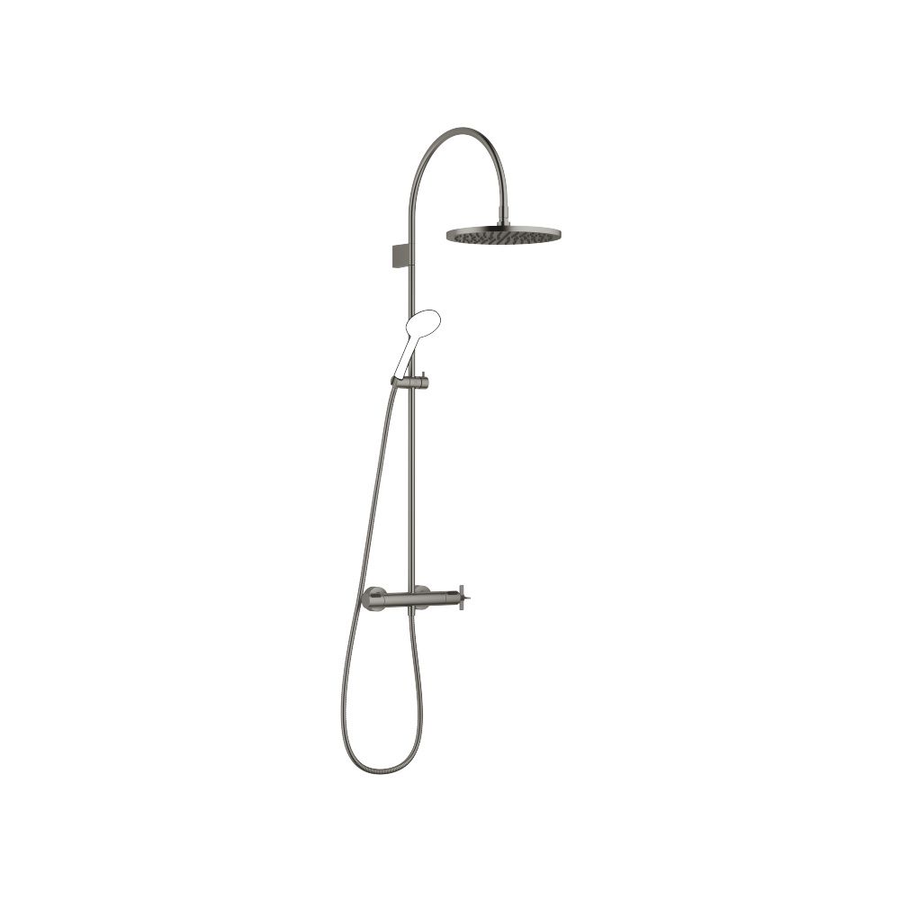 Dornbracht Showerpipe Vaia mit Brause-Thermostat, Ausladung 420mm, 300mm, 14l/m... DORNBRACHT-34465809-99 4099477407678 (Abb. 2)