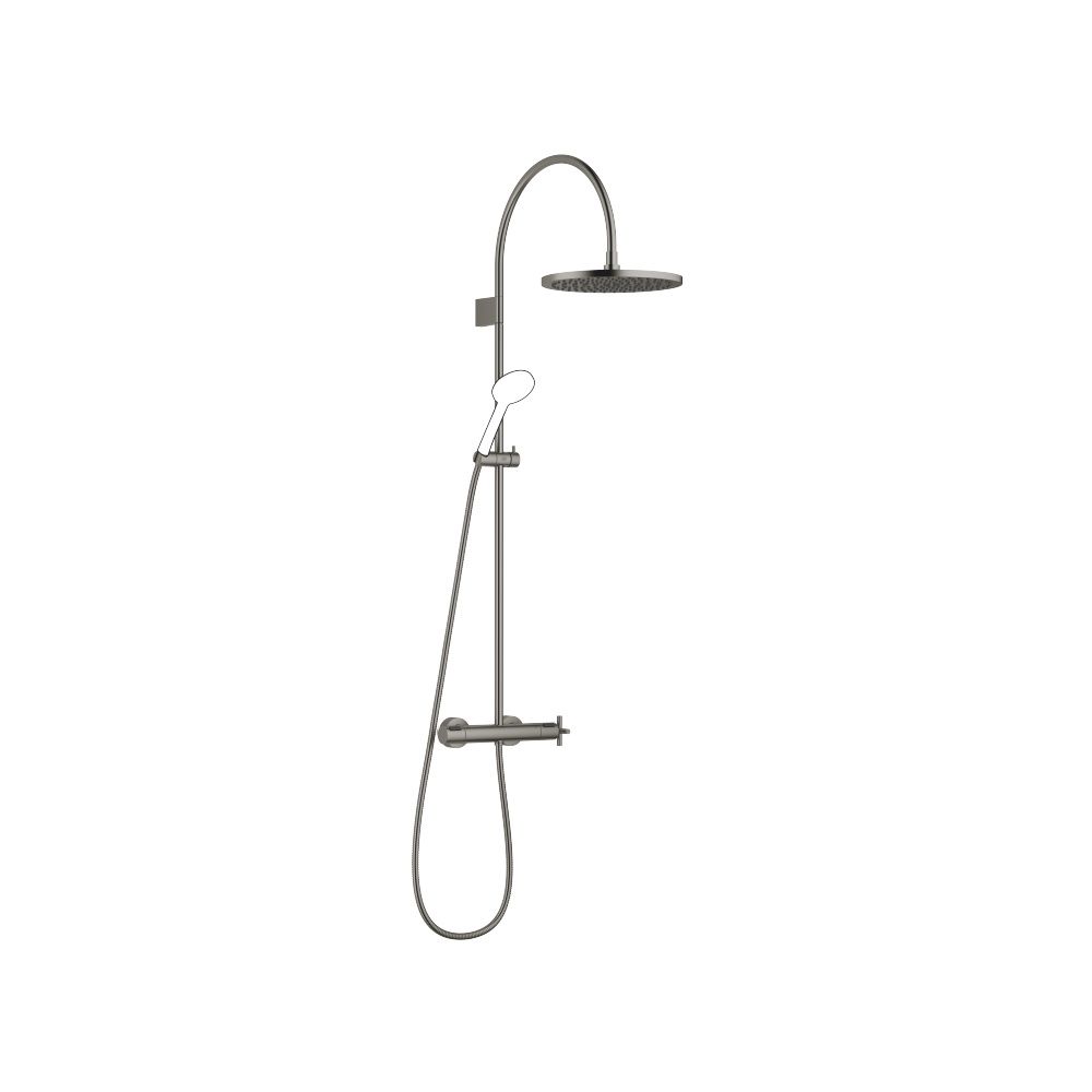 Dornbracht Showerpipe Tara, Brause-Thermostat, 420mm, Kopfbrause 300mm, 14l/min... DORNBRACHT-34465892-99 4099477408040 (Abb. 2)