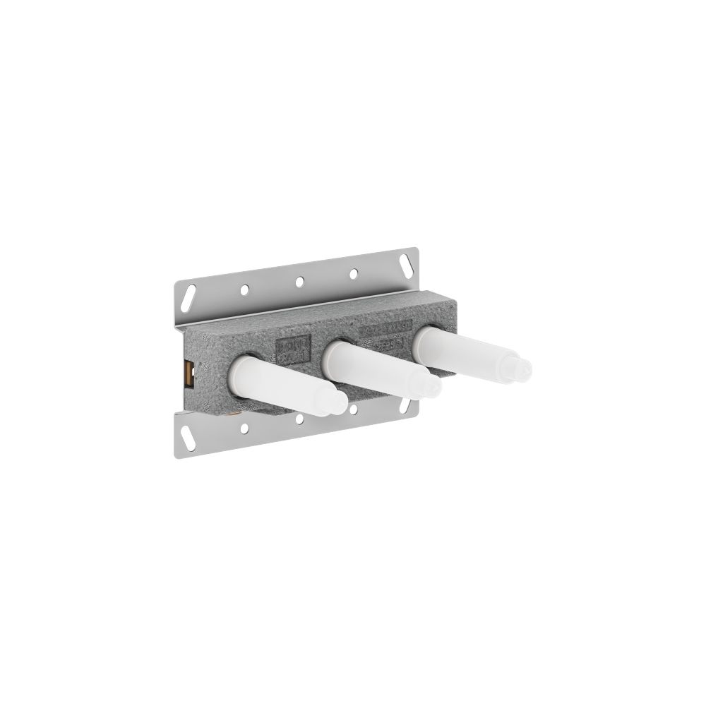 Dornbracht Unterputz-Wandbatterie Auslauf mittig 2x Anschluss IG 1/2" 1x Abgang ... DORNBRACHT-3570097090 4029011972690 (Abb. 2)