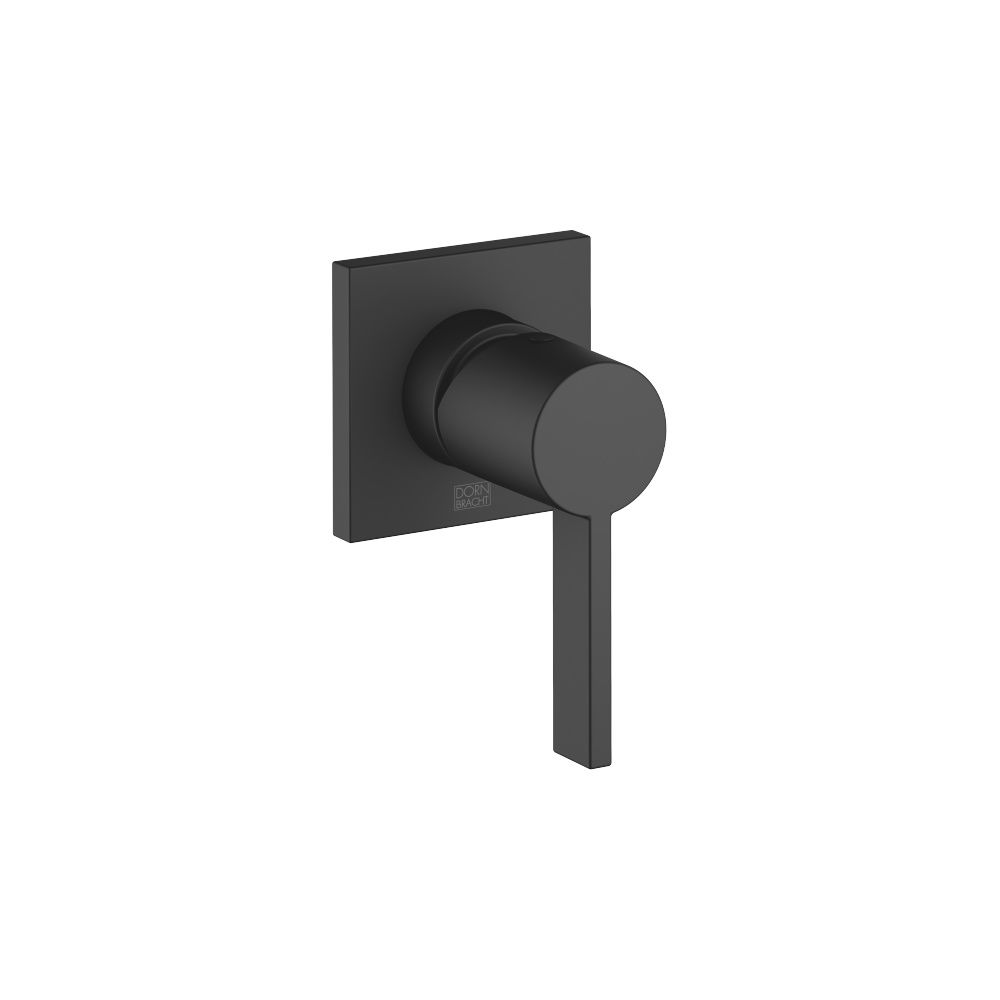 Dornbracht Unterputz-Einhandbatterie IMO mit Abdeckplatte 80x80mm, Schwarz matt... DORNBRACHT-36060670-33 4099477161778 (Abb. 2)