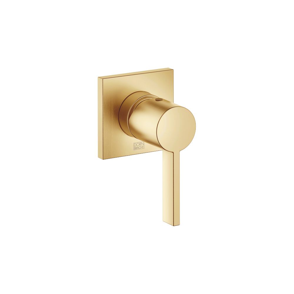 Dornbracht Unterputz-Einhandbatterie IMO mit Abdeckplatte 80x80mm, Gold gebürst... DORNBRACHT-36060670-37 4099477438122 (Abb. 2)