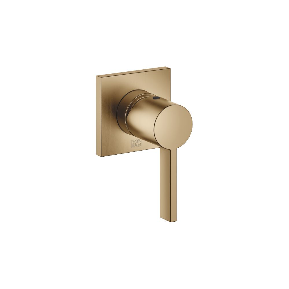 Dornbracht Unterputz-Einhandbatterie IMO mit Abdeckplatte 80x80mm, Dark Brass g... DORNBRACHT-36060670-39 4099477401164 (Abb. 2)