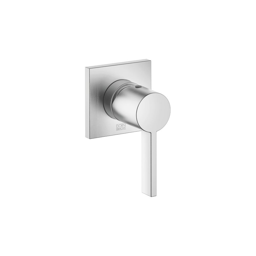Dornbracht Unterputz-Einhandbatterie IMO mit Abdeckplatte 80x80mm, Chrom gebürs... DORNBRACHT-36060670-93 4029011947568 (Abb. 2)
