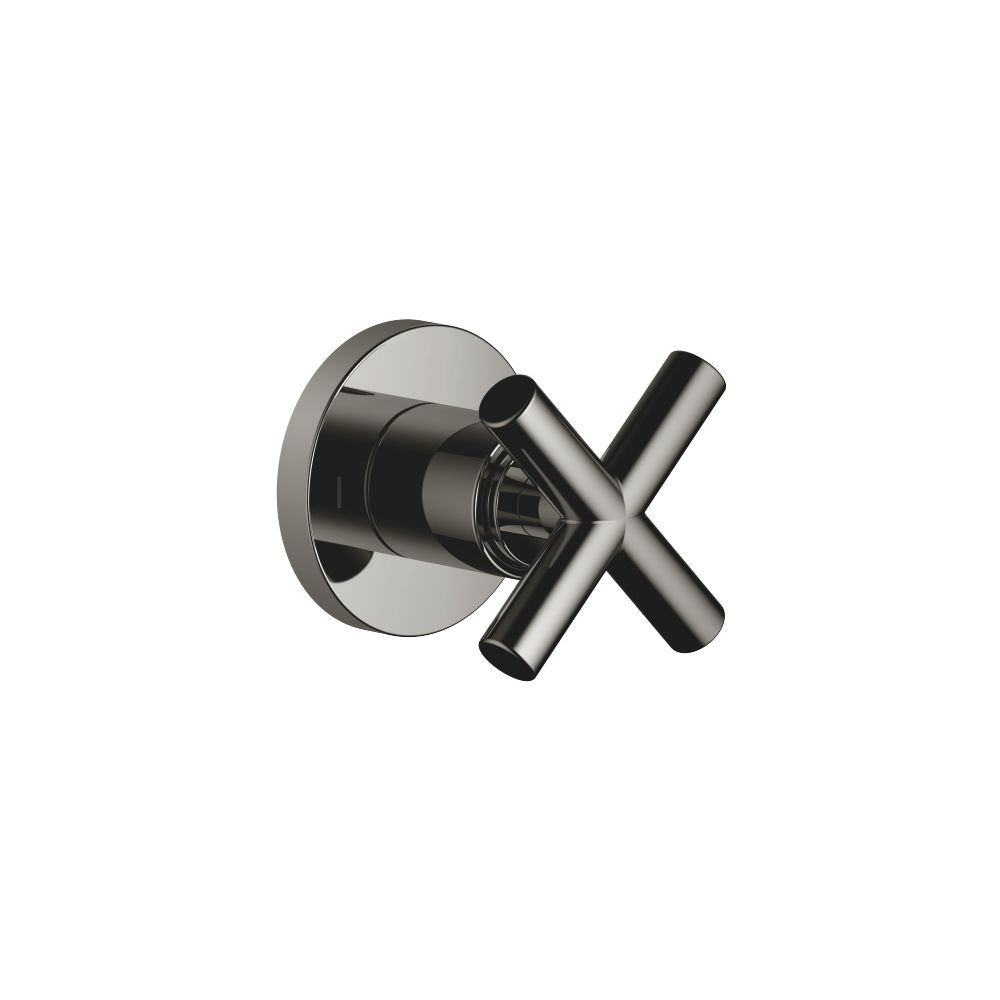 Dornbracht Unterputz-Zweiwege-Umstellung Tara, Rosette 60mm, Dark Chrome, 36200... DORNBRACHT-36200892-19 4099477014012 (Abb. 2)