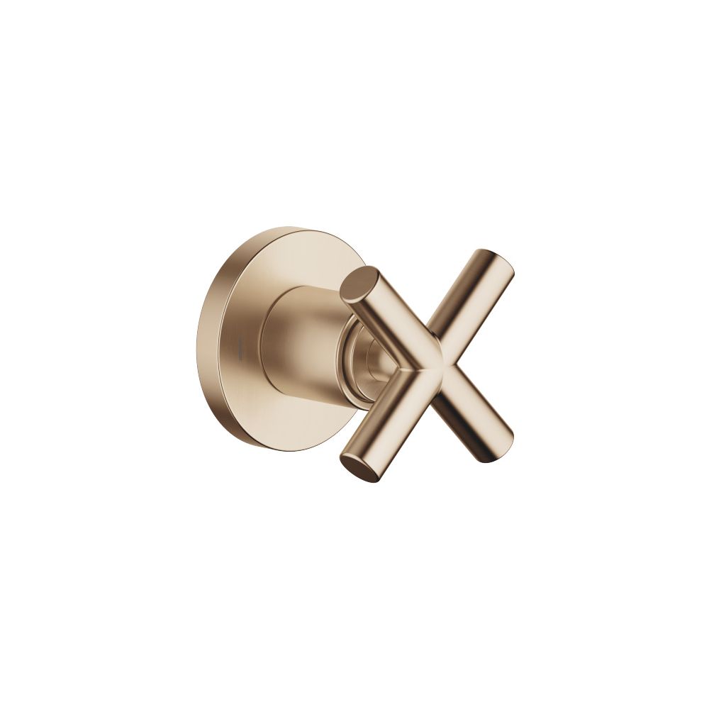 Dornbracht Unterputz-Zweiwege-Umstellung Tara, Rosette 60mm, Champagne gebürste... DORNBRACHT-36200892-46 4099477014036 (Abb. 2)