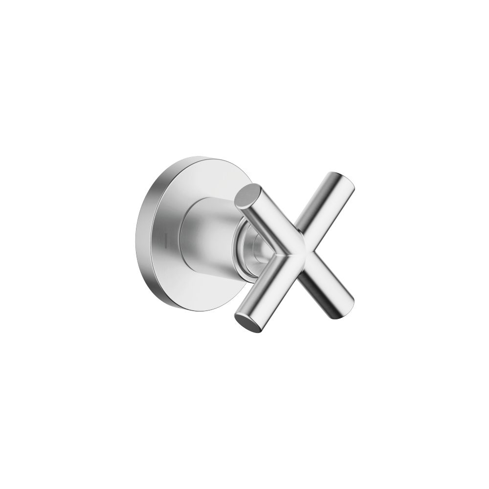 Dornbracht Unterputz-Zweiwege-Umstellung Tara, Rosette 60mm, Chrom gebürstet, 3... DORNBRACHT-36200892-93 4029011966125 (Abb. 2)