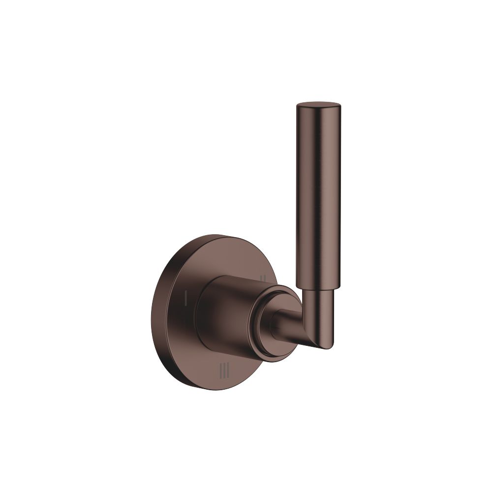 Dornbracht Unterputz-Dreiwege-Umstellung Tara, Rosette 60mm, Dark Bronze gebürs... DORNBRACHT-36210882-43 4099477466620 (Abb. 2)