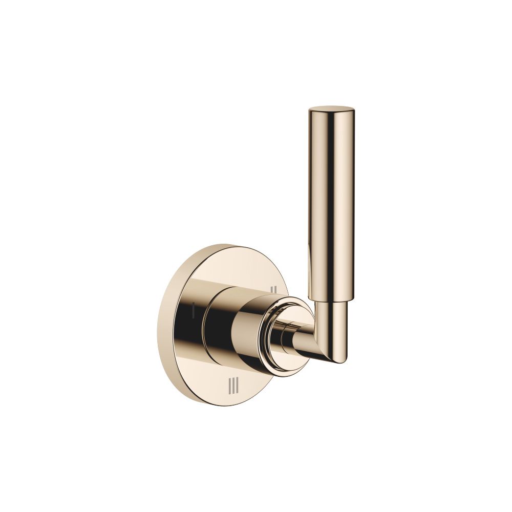 Dornbracht Unterputz-Dreiwege-Umstellung Tara, Rosette 60mm, Champagne 22kt Gol... DORNBRACHT-36210882-47 4099477014579 (Abb. 2)