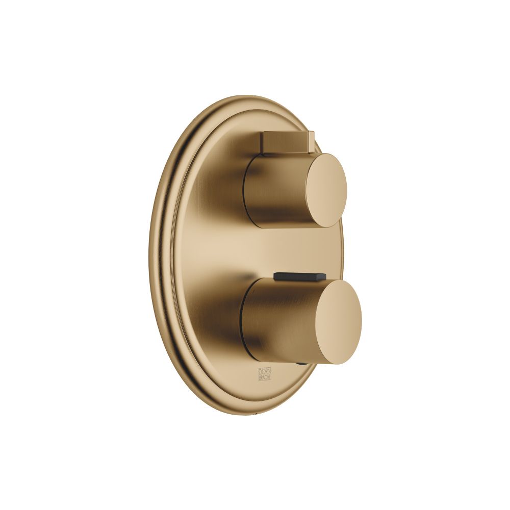 Dornbracht Unterputz-Thermostat Madison mit Einweg-Mengenregulierung, Dark Bras... DORNBRACHT-36425977-39 4099477390901 (Abb. 2)