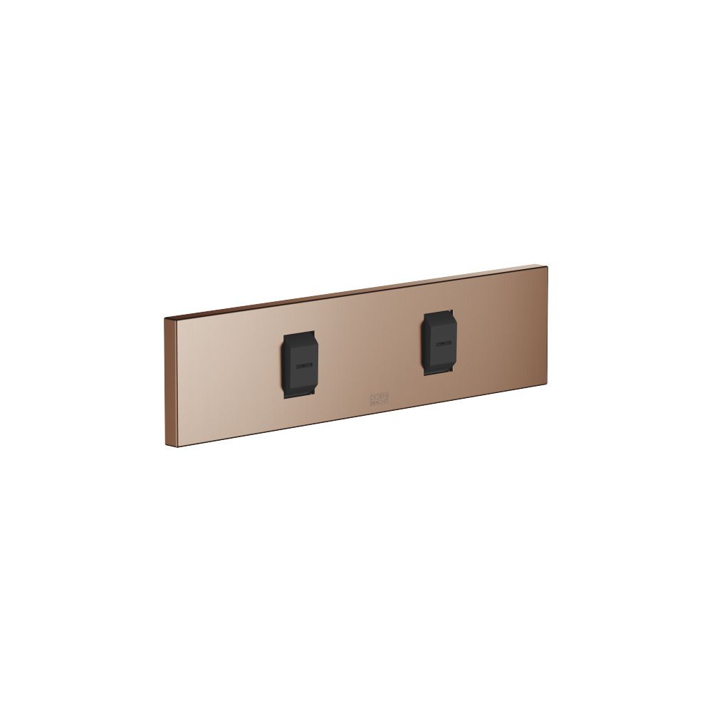 Dornbracht Unterputz-Seitenbrause Water Fan horizontal 10l/min, Bronze gebürste... DORNBRACHT-36512979-42 4099477110257 (Abb. 2)