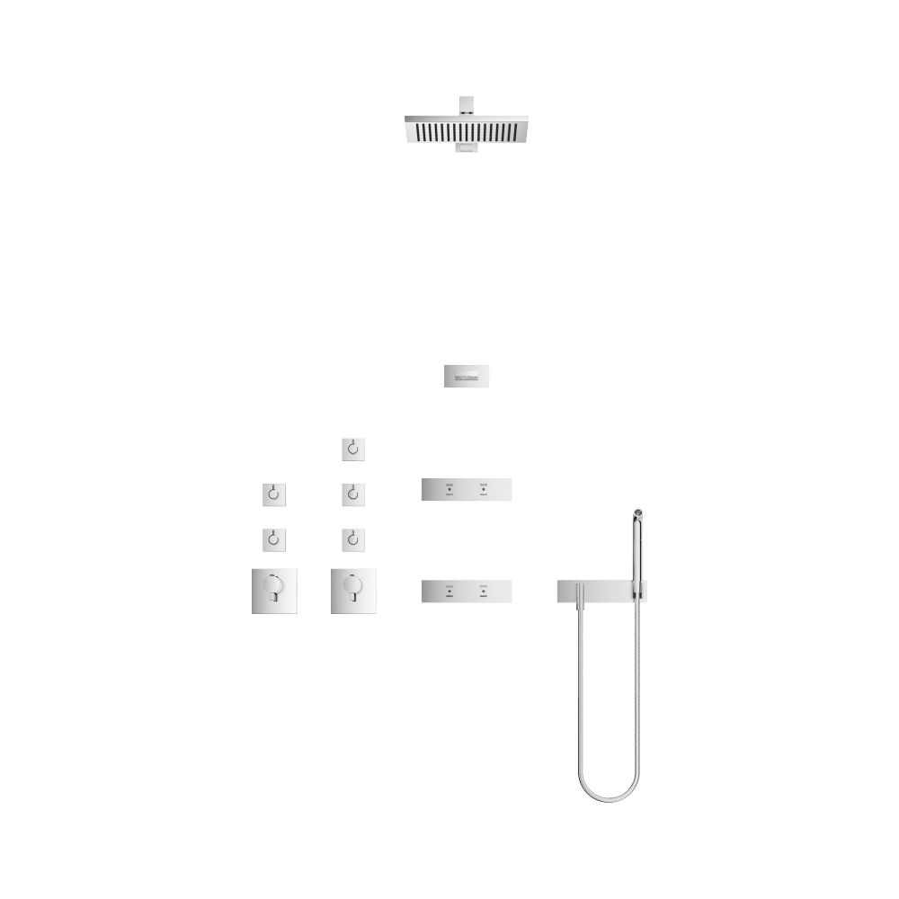 Dornbracht Unterputz-Seitenbrause Water Fan vertical verstellbarer Strahl Abdec... DORNBRACHT-36513979-00 4029011750212 (Abb. 4)