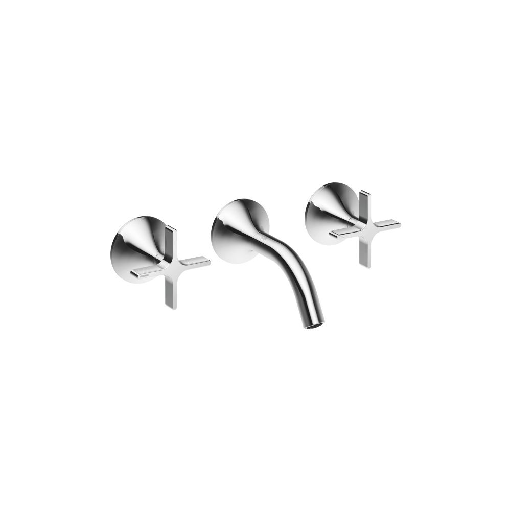 Dornbracht Waschtisch-Wandbatterie Vaia o. Ablaufg., starr, 125mm, 5,7l/min, Ch... DORNBRACHT-36702809-00 4029011953255 (Abb. 2)