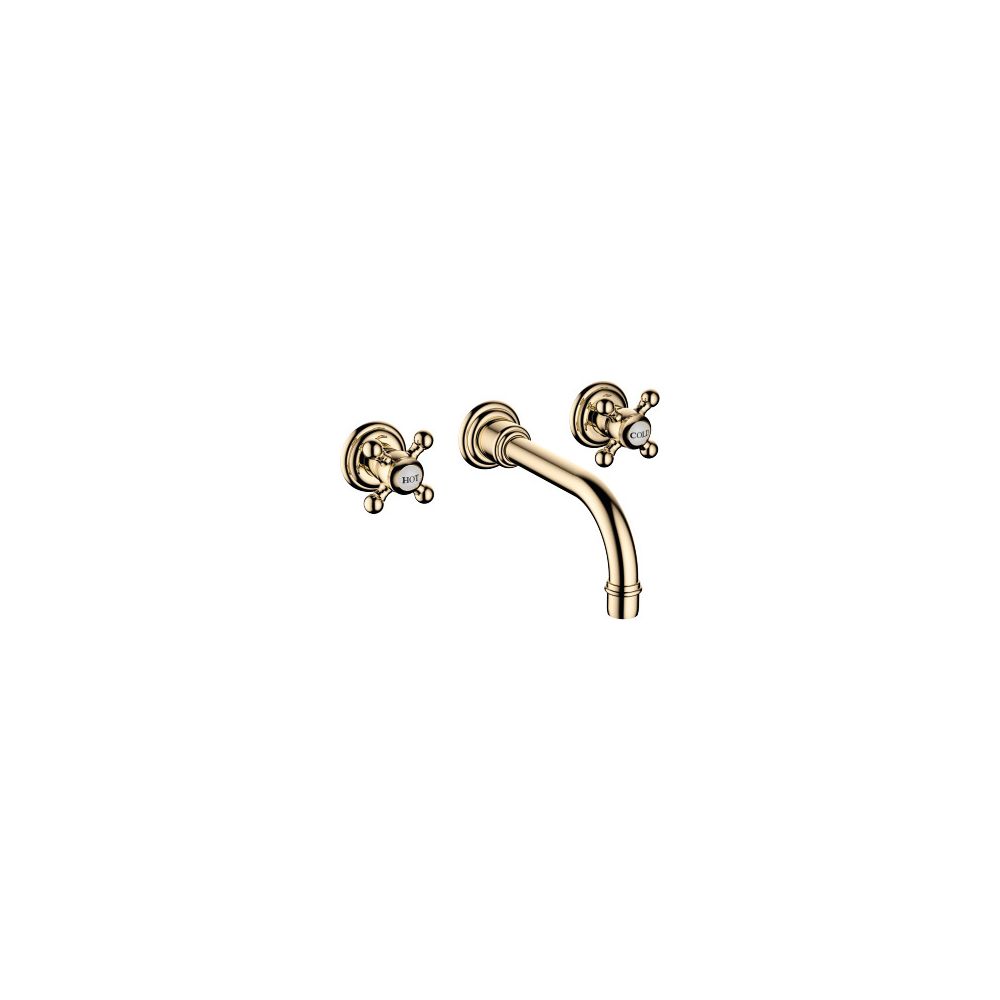 Dornbracht Waschtisch-Wandbatterie Madison o. Ablaufg., Ausladung 190mm, Messin... DORNBRACHT-36712361-09 4029011718823 (Abb. 2)