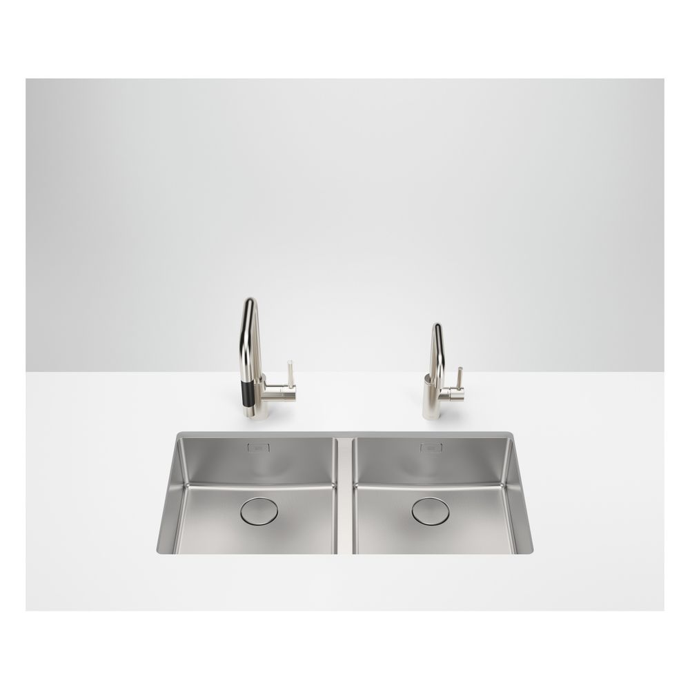 Dornbracht Spülbecken Doppelbecken für Unterbau 400x400x175mm, Edelstahl gebürs... DORNBRACHT-38240004-86 4099477301938 (Abb. 2)