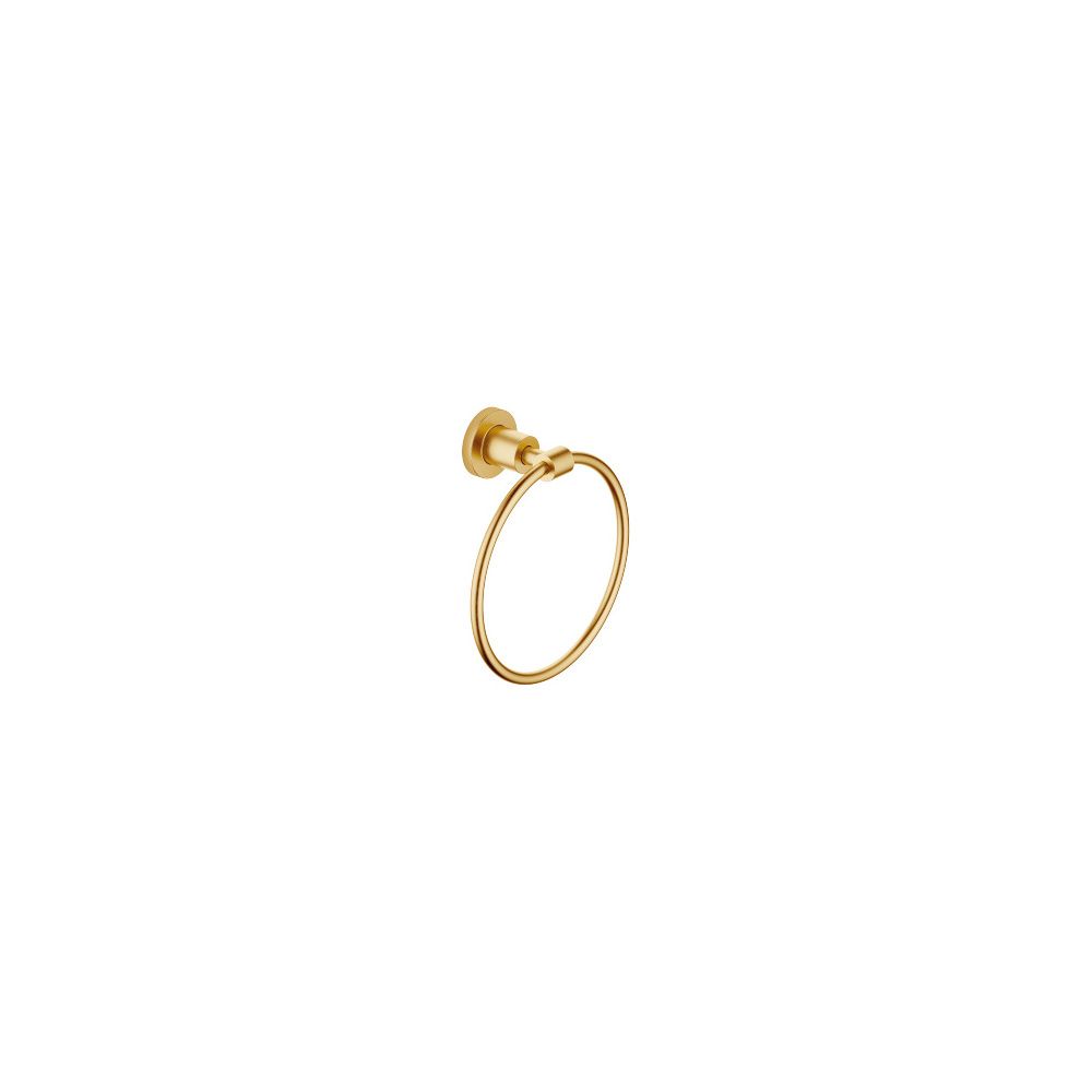 Dornbracht Handtuchring Tara rund, Ausladung 80mm, Messing gebürstet 23kt Gold... DORNBRACHT-83200892-28 4029011901171 (Abb. 2)