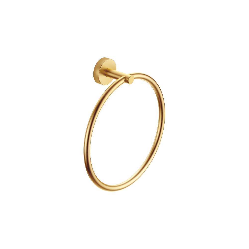 Dornbracht Handtuchring rund 185mm Ausladung 55mm Rosette 40mm, Gold gebürstet ... DORNBRACHT-83200979-37 4099477440491 (Abb. 2)