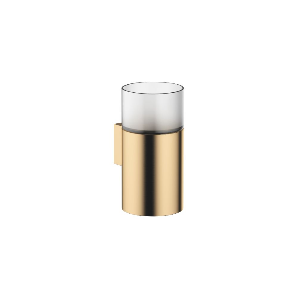 Dornbracht Glashalter Wandmodell, Kristallglas matt, Ausladung 110mm, Gold gebü... DORNBRACHT-83401979-37 4099477440736 (Abb. 2)
