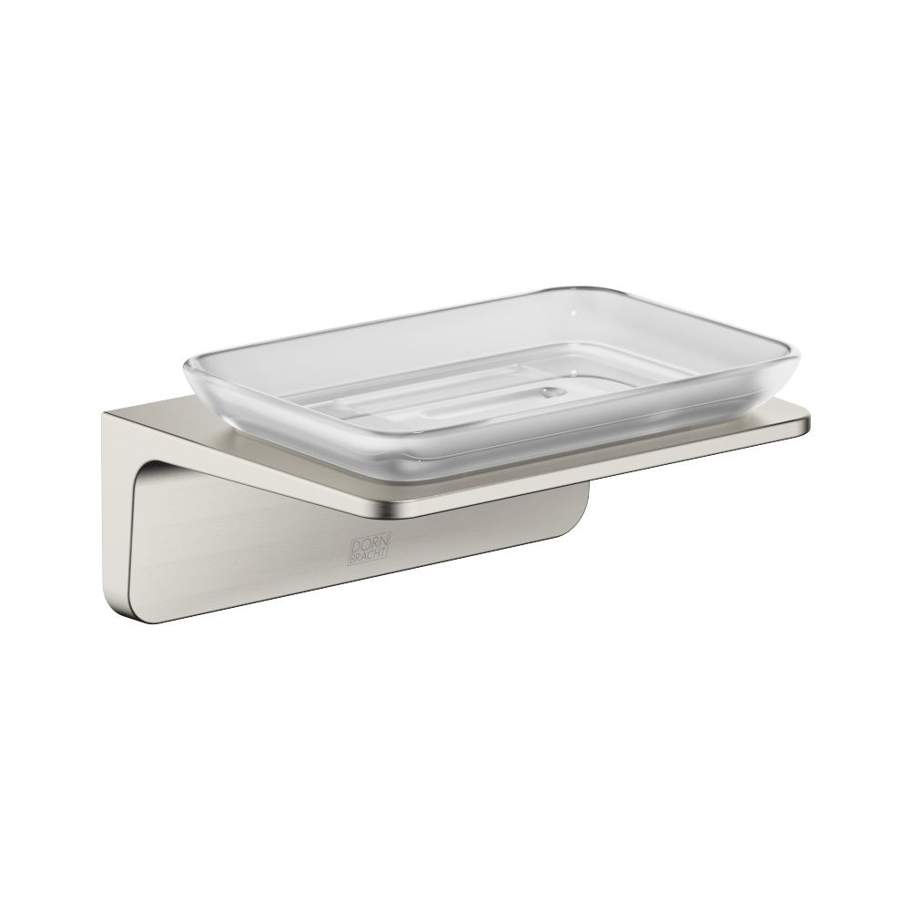Dornbracht Seifenhalter Kristallglas matt 140x67x103mm Stichmaß 90mm, Platin ge... DORNBRACHT-83410976-06 4099477273150 (Abb. 2)