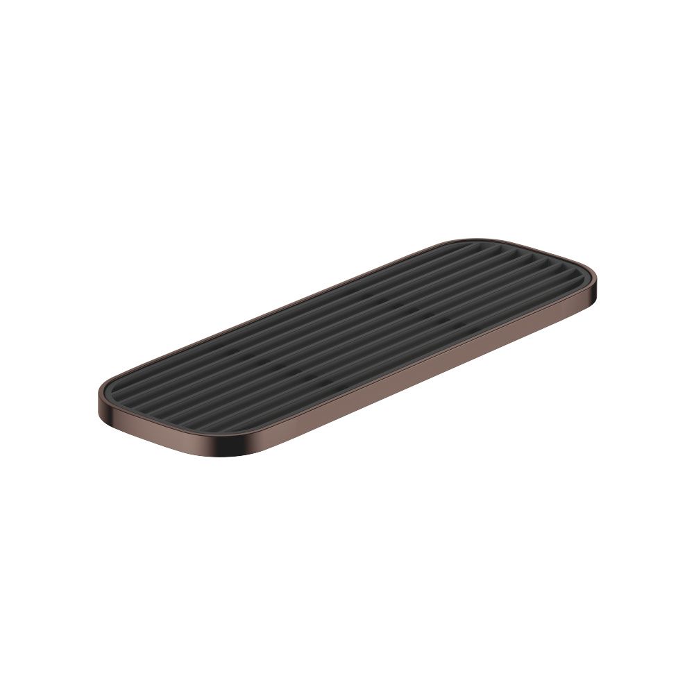 Dornbracht Ablage Wandmodell 300x26x100mm ohne Gittereinsatz, Dark Bronze gebür... DORNBRACHT-83482970-43 4099477468099 (Abb. 2)