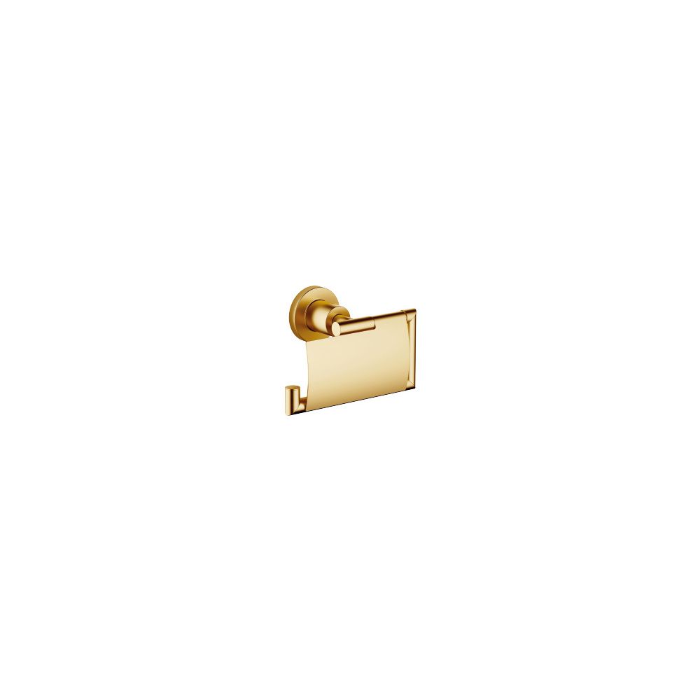 Dornbracht Papierrollenhalter mit Deckel Tara, Ausladung 77mm, Messing gebürste... DORNBRACHT-83510892-28 4029011901645 (Abb. 2)