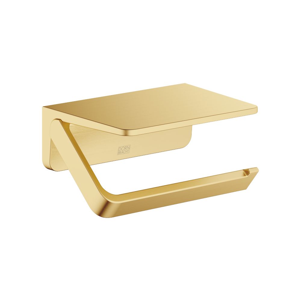 Dornbracht Papierrollenhalter mit Ablage 145x73x103mm Stichmaß 90mm, Gold gebür... DORNBRACHT-83515976-37 4099477440910 (Abb. 2)