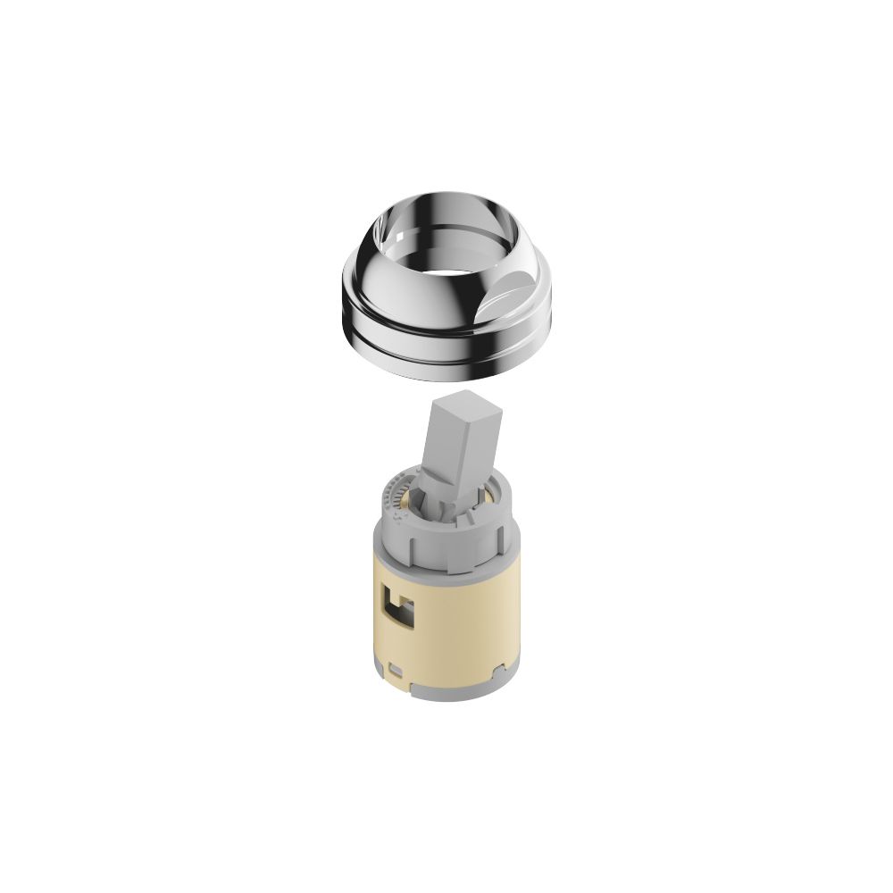 Dornbracht Kartusche mit Verschraubung, 25x50mm, Chrom, 90150504100-00... DORNBRACHT-90150504100-00 4029011550225 (Abb. 2)