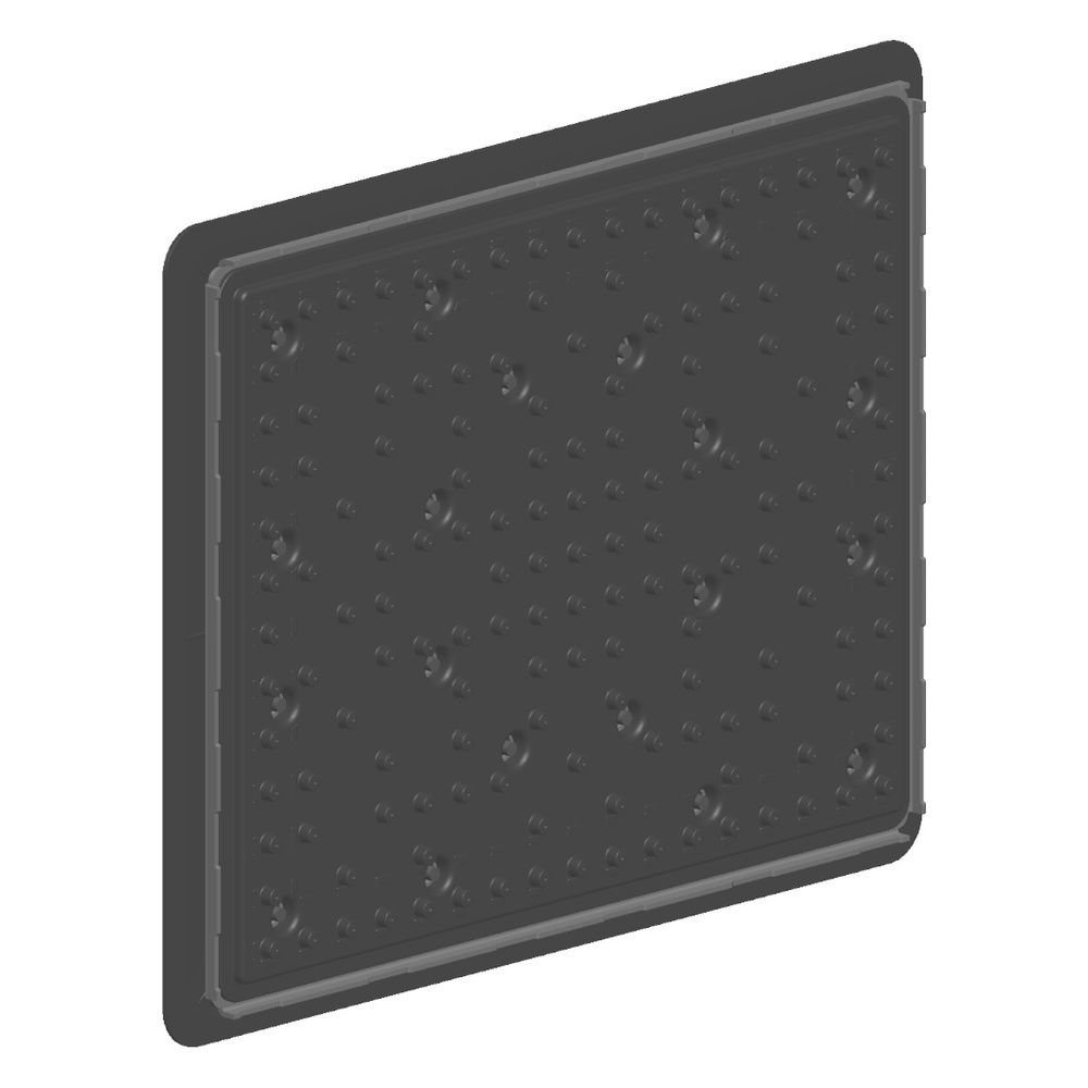 Dornbracht Regenbrause eckig, 300x240mm, Messing gebürstet, 04120506210-28... DORNBRACHT-04120506210-28 4029011895609 (Abb. 2)