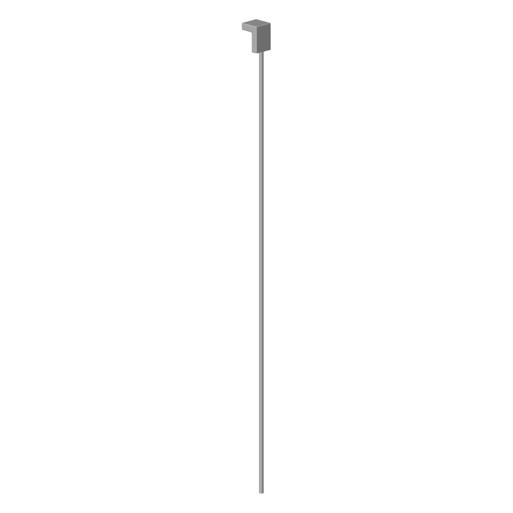 Dornbracht Zugstange, 18x83x18mm, Platin gebürstet, mit Knopf, 04207803080-0... DORNBRACHT-04207803080-06 4029011490309 (Abb. 2)