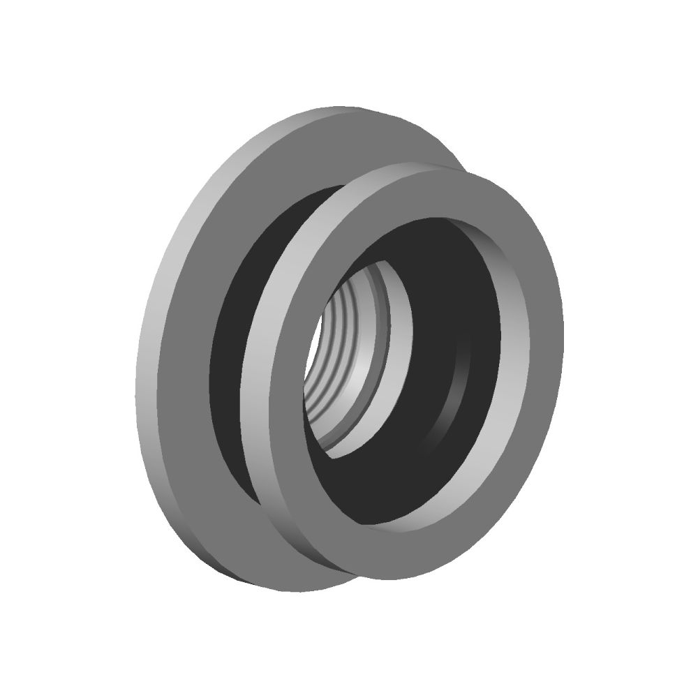 Dornbracht Befestigung mit Dichtungen, 53x27mm 1/2", 0423100108890... DORNBRACHT-0423100108890 4029011334801 (Abb. 2)