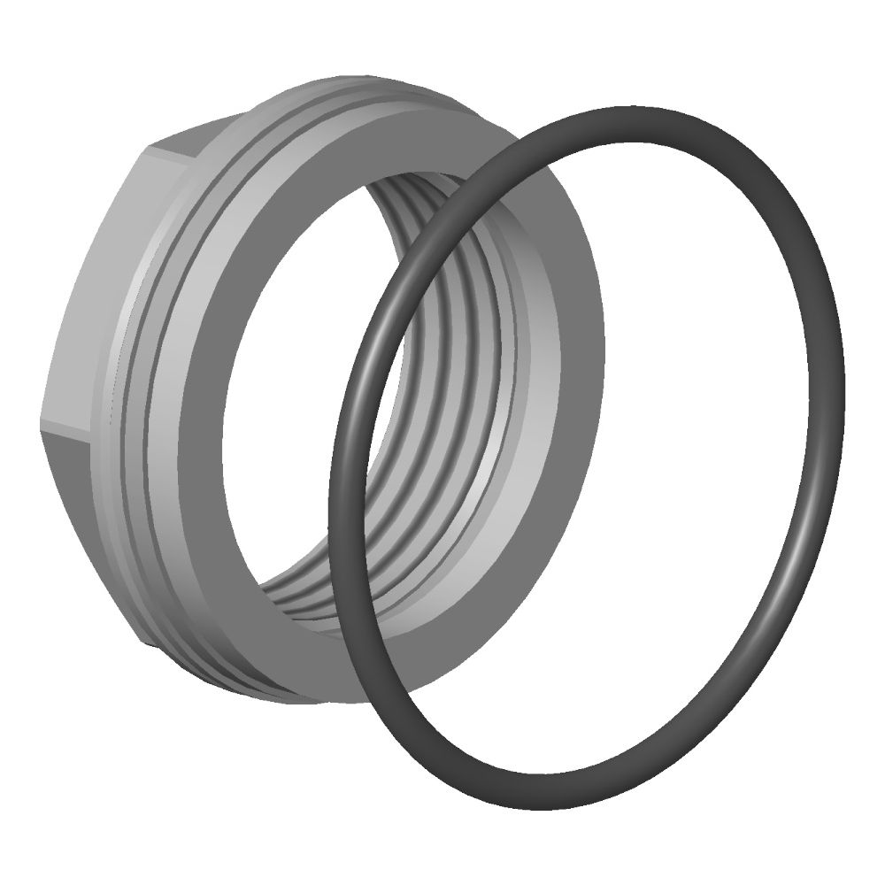 Dornbracht Befestigung für Ablaufgarnitur, M34x1, 0423100440390... DORNBRACHT-0423100440390 4029011509506 (Abb. 2)