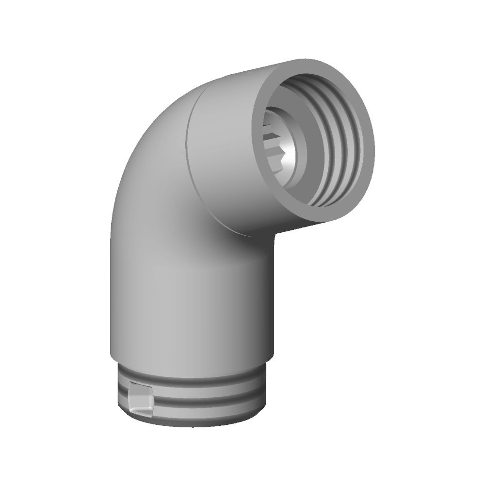 Dornbracht Bogen 20 Grad, 55x40x23mm, Weiß matt, 04240418900-10... DORNBRACHT-04240418900-10 4029011518232 (Abb. 2)