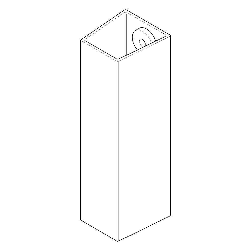 Dornbracht Rohr 71,5x170mm, Champagne, 04282204300-47... DORNBRACHT-04282204300-47 4029011603303 (Abb. 2)