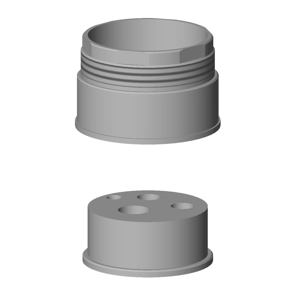 Dornbracht Befestigung, 52x36mm, 0430110111090... DORNBRACHT-0430110111090 4029011372391 (Abb. 2)