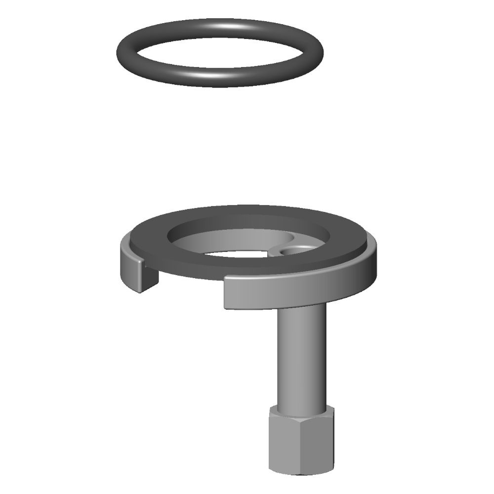 Dornbracht Befestigung mit O-Ring, 34x4mm und 52x1,5mm, 0430110386490... DORNBRACHT-0430110386490 4029011081118 (Abb. 2)