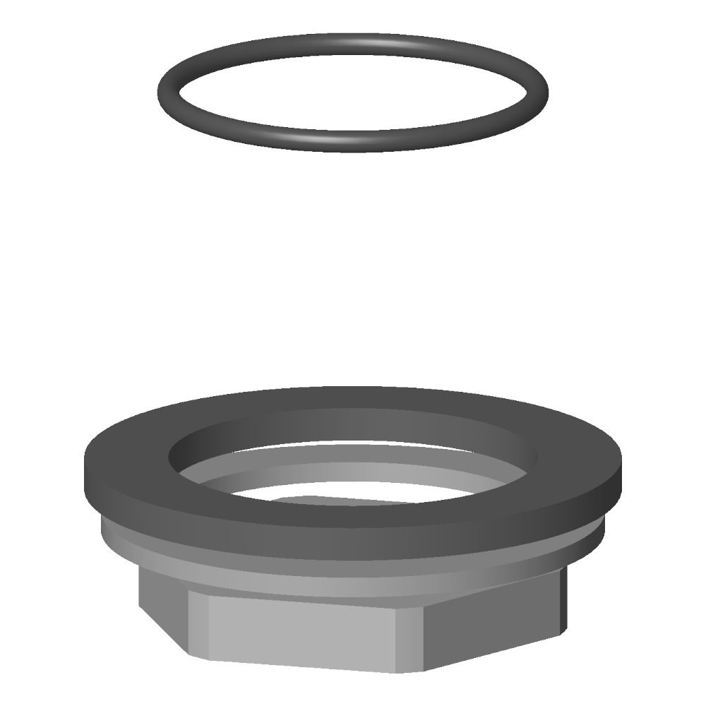 Dornbracht Befestigung für M30x1,5, mit O-Ring 31x2mm, 0430110386890... DORNBRACHT-0430110386890 4029011668340 (Abb. 2)