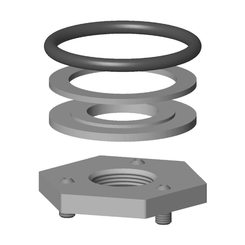 Dornbracht Befestigung Ersatzteile 1/2" 04301103879... DORNBRACHT-0430110387990 4029011532085 (Abb. 2)