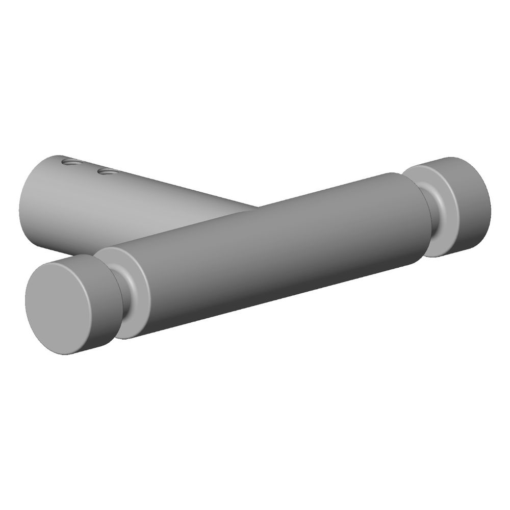 Dornbracht Haken doppelt, 78x13x47mm, Chrom, 05186051901-00... DORNBRACHT-05186051901-00 4029011448492 (Abb. 2)