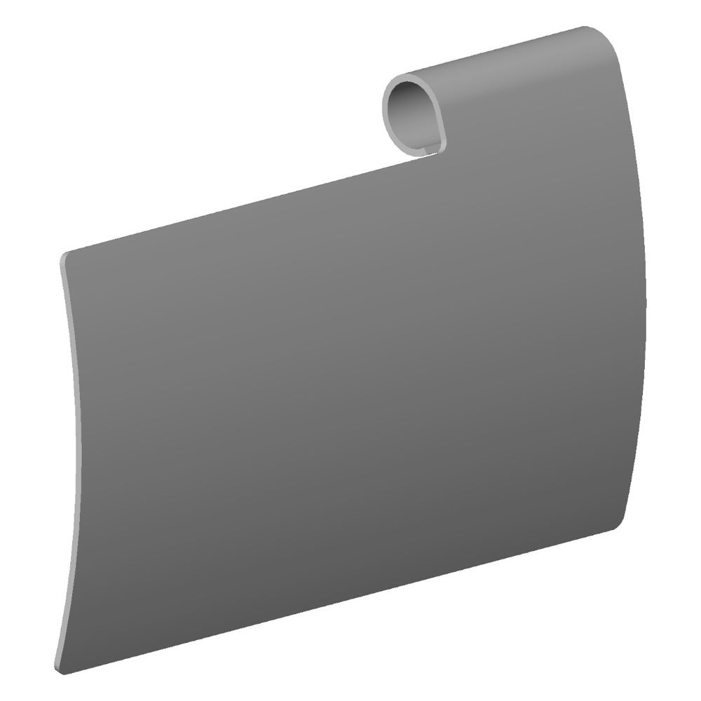 Dornbracht Abdeckung für Papierrollenhalter, 120x77x18mm, Platin gebürstet, 08... DORNBRACHT-081102514-06 4029011487132 (Abb. 2)