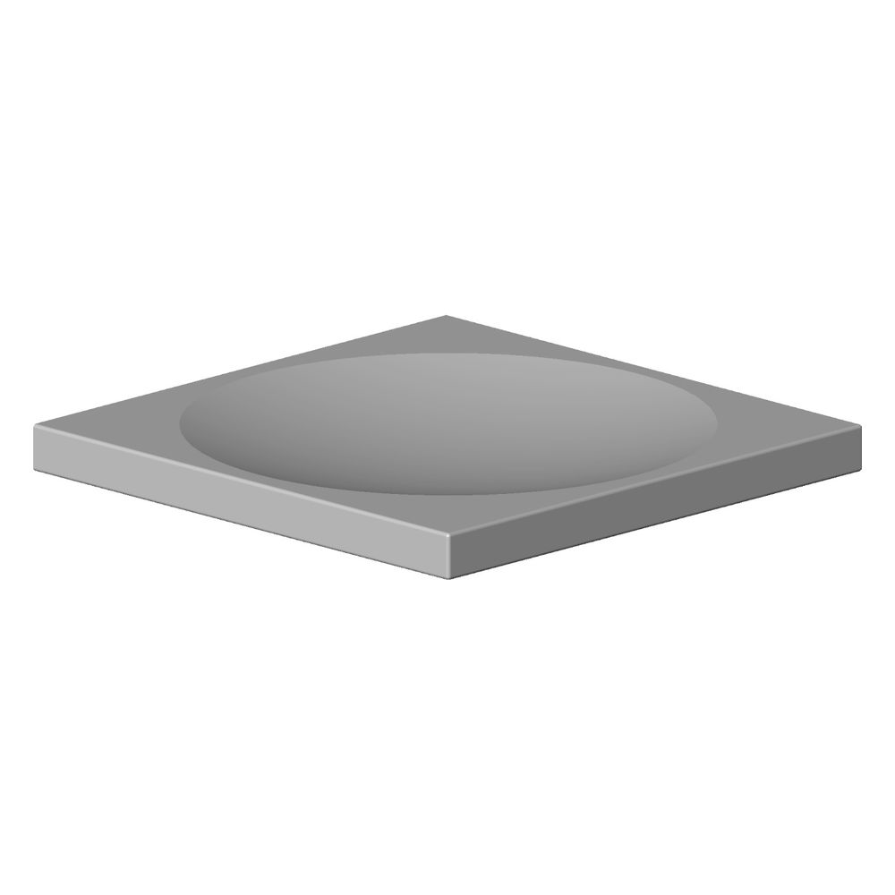 Dornbracht Seifenschale, 120x120x10mm, Messing gebürstet 23kt Gold, 081778601-... DORNBRACHT-081778601-28 4029011867590 (Abb. 2)
