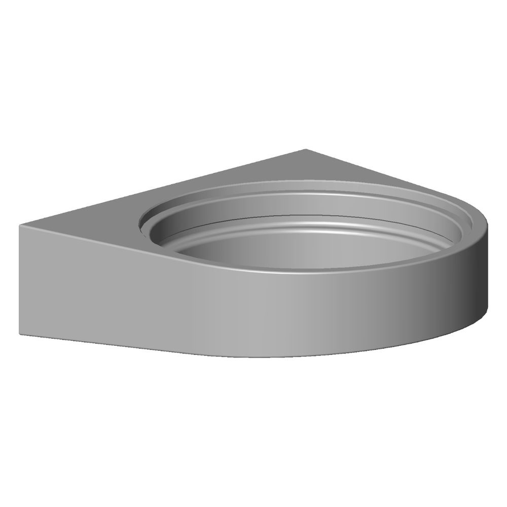 Dornbracht Halter für Glashalter Ersatzteile 081784505 90x26x86mm chrom... DORNBRACHT-081784505-00 4029011643071 (Abb. 2)
