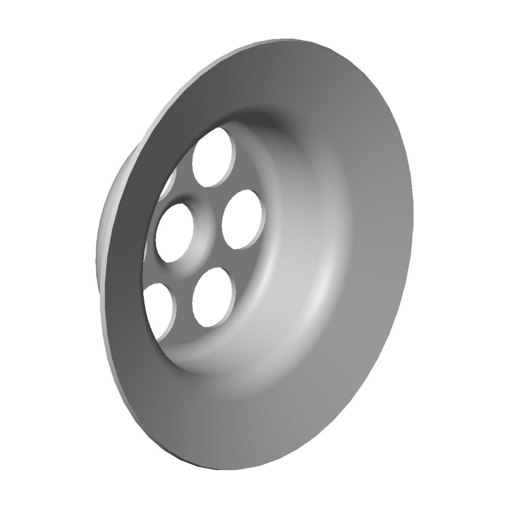 Dornbracht Ablaufgarnitur Ventilsieb, D 60mm, Chrom, 091101005-00... DORNBRACHT-091101005-00 4029011385179 (Abb. 2)