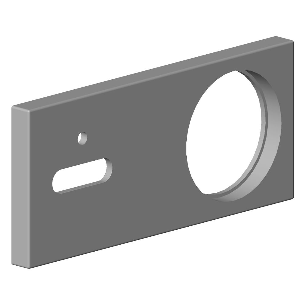 Dornbracht Rosette, 126x55,5x8,5mm, Chrom, 091101071-00... DORNBRACHT-091101071-00 4029011439896 (Abb. 2)