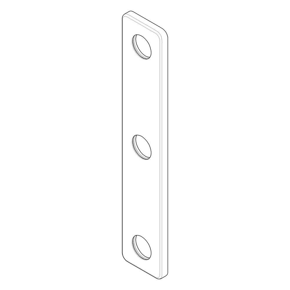Dornbracht Rosette, 55,5x295mm, Chrom, 091101078-00... DORNBRACHT-091101078-00 4029011487323 (Abb. 2)