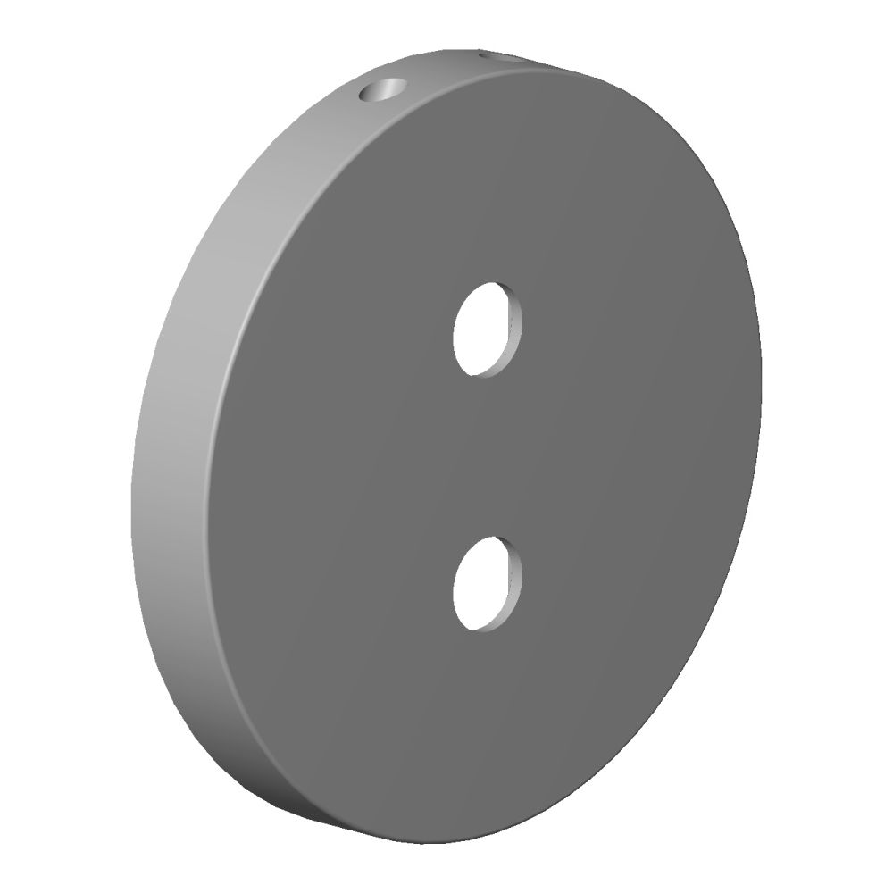 Dornbracht Rosette für Sensor Ersatzteile 091102124 75x10mm chrom... DORNBRACHT-091102124-00 4029011531804 (Abb. 2)