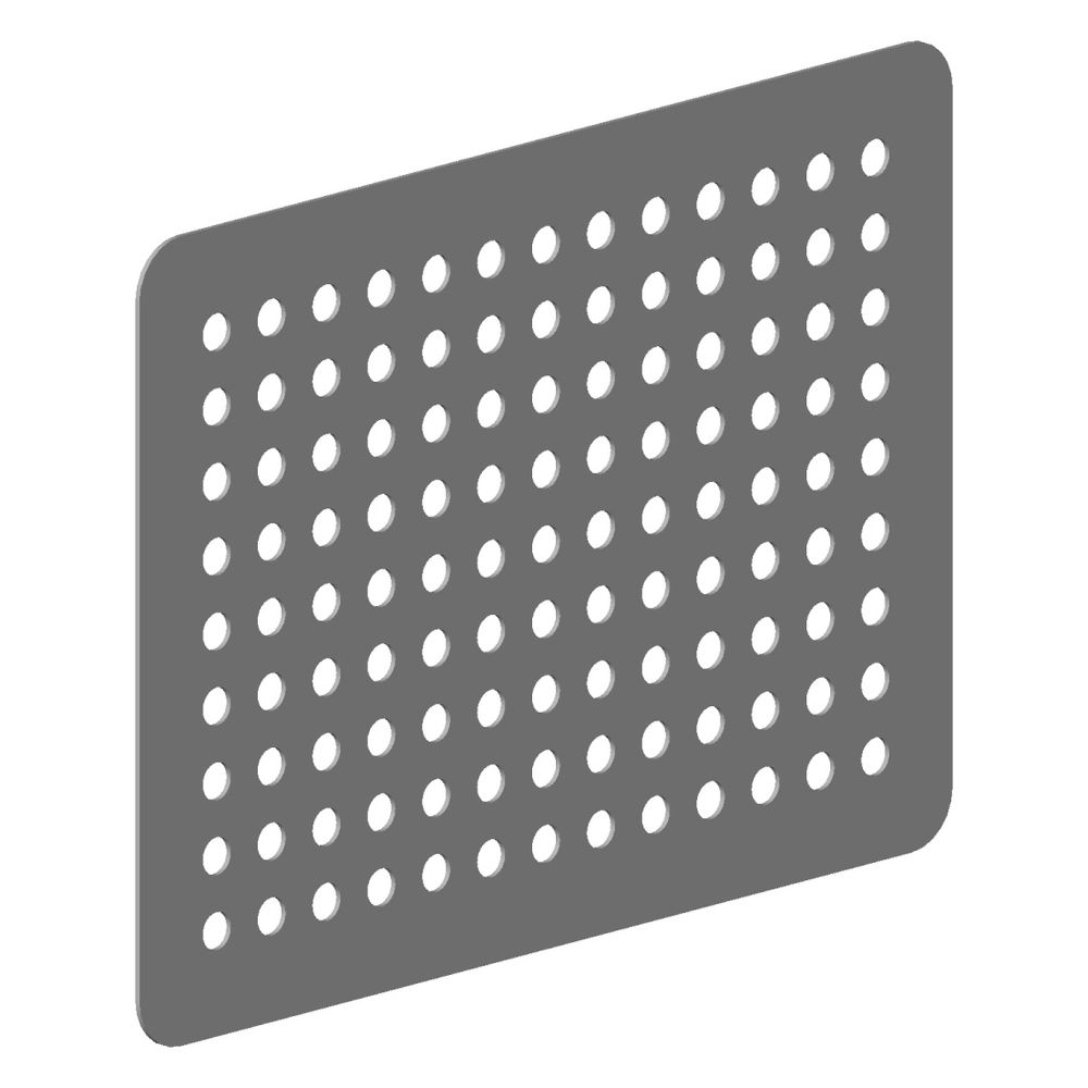 Dornbracht Rosette Ersatzteile 091102205 296x216x1,5mm chrom... DORNBRACHT-091102205-00 4029011510793 (Abb. 2)