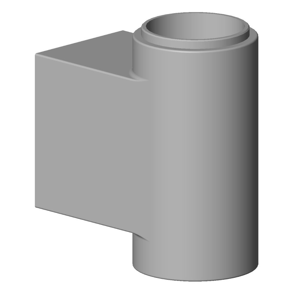 Dornbracht Anschluss, 31,5x62x57mm, Platin gebürstet, 091103054-06... DORNBRACHT-091103054-06 4029011576348 (Abb. 2)