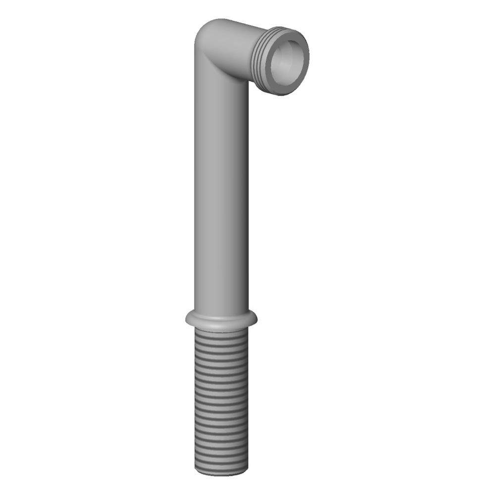 Dornbracht Anschluss Ersatzteile 091104011 45x183,1x28mm chrom... DORNBRACHT-091104011-00 4029011375118 (Abb. 2)