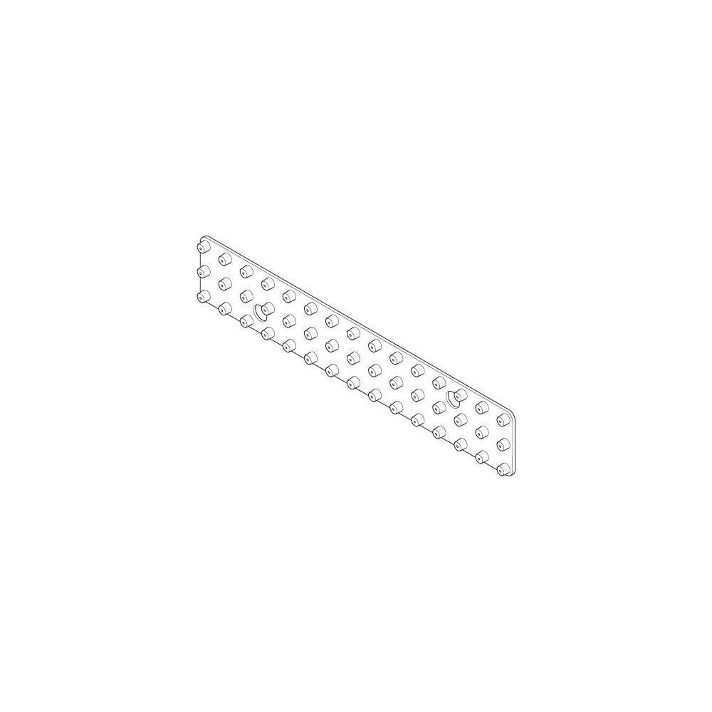 Dornbracht Einsatz Strahlmatte für WaterBar, 219x39x6mm, 09120107690... DORNBRACHT-09120107690 4029011561474 (Abb. 2)